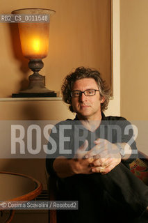 2006 Rome.French philosopher and writer Michel Onfray.. ©Cosima Scavolini/Rosebud2