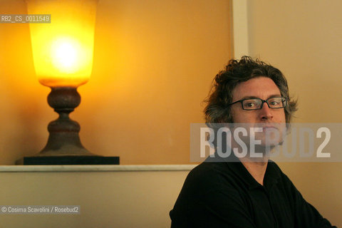 2006 Rome.French philosopher and writer Michel Onfray.. ©Cosima Scavolini/Rosebud2