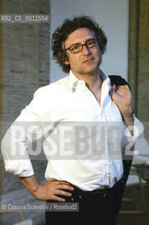 2006 Rome.French philosopher and writer Michel Onfray.. ©Cosima Scavolini/Rosebud2