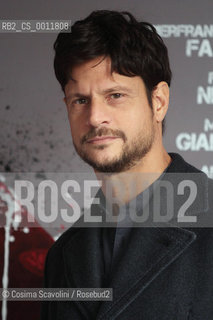 23-01-2012.Photocall of the film Acab All Cops Are Bastards.In the photo  actor Andrea Sartoretti.. ©Cosima Scavolini/Rosebud2