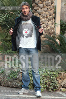 30-01-2012 Rome.Photocall of the film Sulla strada di casa.In the photo  actor Daniele Liotti.. ©Cosima Scavolini/Rosebud2