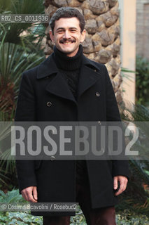 30-01-2012 Rome.Photocall of the film Sulla strada di casa.In the photo  actor Vinicio Marchioni .. ©Cosima Scavolini/Rosebud2