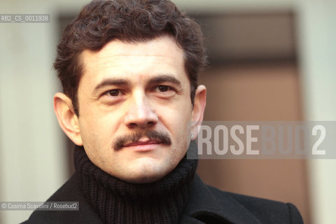 30-01-2012 Rome.Photocall of the film Sulla strada di casa.In the photo  actor Vinicio Marchioni .. ©Cosima Scavolini/Rosebud2