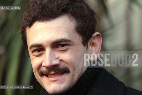 30-01-2012 Rome.Photocall of the film Sulla strada di casa.In the photo  actor Vinicio Marchioni .. ©Cosima Scavolini/Rosebud2