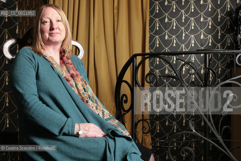 01-02-2012 Rome.Irish novelist Jane Harris presents her latest novel I Gillespie in Rome.In the photo writer Jane Harris.. ©Cosima Scavolini/Rosebud2