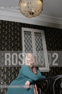 01-02-2012 Rome.Irish novelist Jane Harris presents her latest novel I Gillespie in Rome.In the photo writer Jane Harris.. ©Cosima Scavolini/Rosebud2