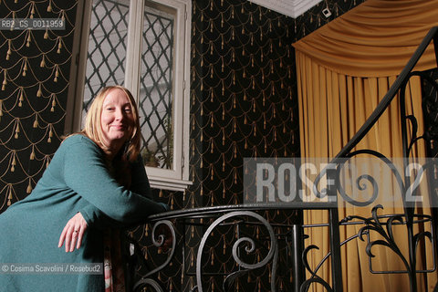 01-02-2012 Rome.Irish novelist Jane Harris presents her latest novel I Gillespie in Rome.In the photo writer Jane Harris.. ©Cosima Scavolini/Rosebud2