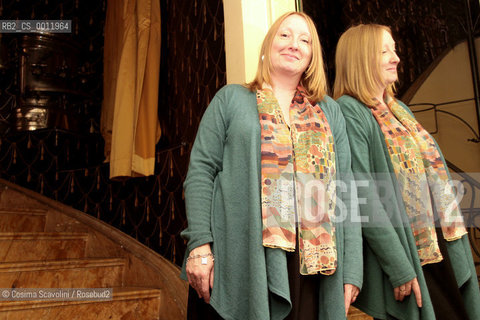 01-02-2012 Rome.Irish novelist Jane Harris presents her latest novel I Gillespie in Rome.In the photo writer Jane Harris.. ©Cosima Scavolini/Rosebud2