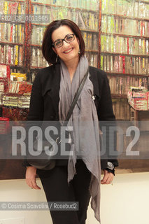 02-02-2012 Rome.Catena Fiorello presents her novel Casca il mondo casca la terra.In the photo writer Catena Fiorello.. ©Cosima Scavolini/Rosebud2