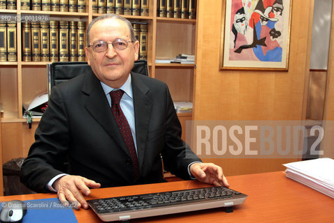 03-02-2012 Rome.Director of TG1 Alberto Maccari.In the photo Alberto Maccari.. ©Cosima Scavolini/Rosebud2