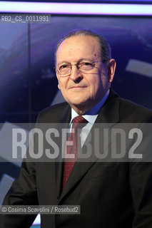 03-02-2012 Rome.Director of TG1 Alberto Maccari.In the photo Alberto Maccari.. ©Cosima Scavolini/Rosebud2