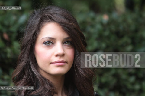 08-02-2012 Rome.Photocall of the Tv film Il generale dei briganti.In the photo actress Larissa Volpentesta.. ©Cosima Scavolini/Rosebud2