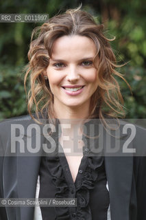 08-02-2012 Rome.Photocall of the Tv film Il generale dei briganti.In the photo actress Christiane Filangieri.. ©Cosima Scavolini/Rosebud2