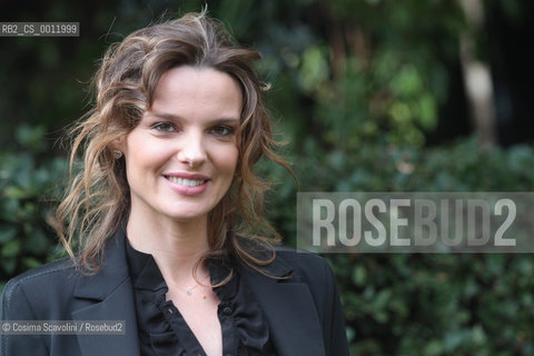 08-02-2012 Rome.Photocall of the Tv film Il generale dei briganti.In the photo actress Christiane Filangieri.. ©Cosima Scavolini/Rosebud2