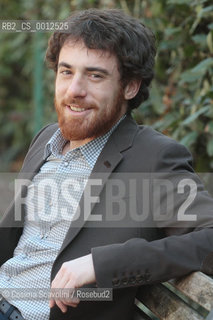 07-03-2012 Rome.Photocall of the Tv film Faccia dangelo about live of gangster Felice Maniero on Sky channel.In the photo actor Elio Germano ©Cosima Scavolini/Rosebud2