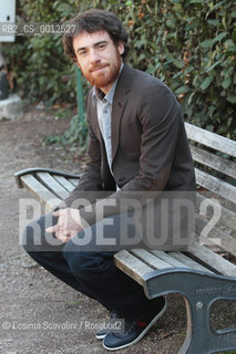 07-03-2012 Rome.Photocall of the Tv film Faccia dangelo about live of gangster Felice Maniero on Sky channel.In the photo actor Elio Germano ©Cosima Scavolini/Rosebud2