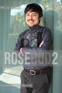 08-03-2012 Rome.Presentation of the Tv show Robinson on Rai 3.In the photo writer Flavio Soriga ©Cosima Scavolini/Rosebud2