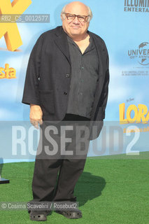 09-03-2012 Rome.Photocall of the film Lorax.In the photo actor Danny De Vito ©Cosima Scavolini/Rosebud2