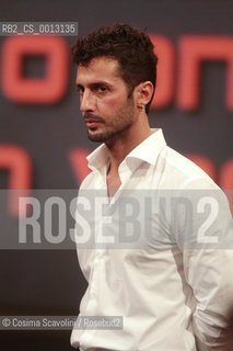 02-04-2012 Rome.Talkshow Libertà di parola.In the photo Fabrizio Corona.. ©Cosima Scavolini/Rosebud2