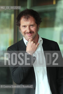 03-04-2012 Rome.Presentation of the Rai Tv serie Nero Wolfe.In the photo actor Pietro Sermonti.. ©Cosima Scavolini/Rosebud2