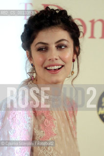 13-04-2012 Rome.Première of the film To Rome with love directed by Woody Allen.In the photo Alessandra Mastronardi.. ©Cosima Scavolini/Rosebud2