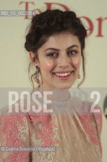 13-04-2012 Rome.Première of the film To Rome with love directed by Woody Allen.In the photo Alessandra Mastronardi.. ©Cosima Scavolini/Rosebud2