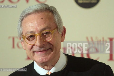 13-04-2012 Rome.Première of the film To Rome with love directed by Woody Allen.In the photo Leo Gullotta.. ©Cosima Scavolini/Rosebud2