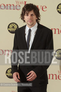 13-04-2012 Rome.Première of the film To Rome with love directed by Woody Allen.In the photo Jesse Eisenberg.. ©Cosima Scavolini/Rosebud2