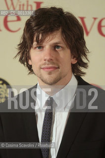 13-04-2012 Rome.Première of the film To Rome with love directed by Woody Allen.In the photo Jesse Eisenberg.. ©Cosima Scavolini/Rosebud2