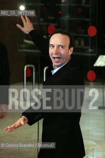 13-04-2012 Rome.Première of the film To Rome with love directed by Woody Allen.In the photo Roberto Benigni.. ©Cosima Scavolini/Rosebud2