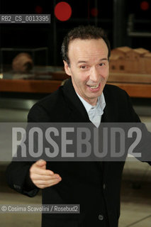 13-04-2012 Rome.Première of the film To Rome with love directed by Woody Allen.In the photo  Roberto Benigni.. ©Cosima Scavolini/Rosebud2