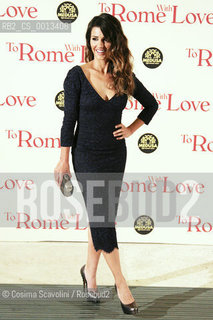 13-04-2012 Rome.Première of the film To Rome with love directed by Woody Allen.In the photo Monica Cruz.. ©Cosima Scavolini/Rosebud2