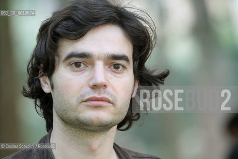 02-05-2012 Rome.Presentation of the film Isole.In the photo actor  Paolo Briguglia. ©Cosima Scavolini/Rosebud2