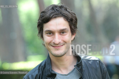 02-05-2012 Rome.Presentation of the film Isole.In the photo actor Alessandro Tiberi. ©Cosima Scavolini/Rosebud2