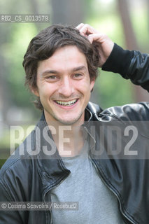 02-05-2012 Rome.Presentation of the film Isole.In the photo actor Alessandro Tiberi. ©Cosima Scavolini/Rosebud2