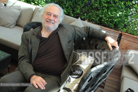 08-05-2012 Rome.Presentation of the film 100 Metri dal paradiso.In the photo  actor Giorgio Colangeli. ©Cosima Scavolini/Rosebud2