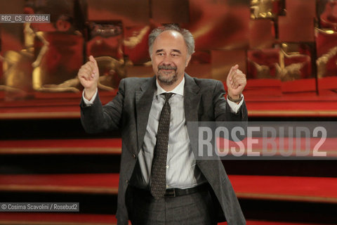 21-06-2012 Rome.Entertainment.International Festival of Literatures.In the photo italian journalist and writer Massimo Gramellini ©Cosima Scavolini/Rosebud2