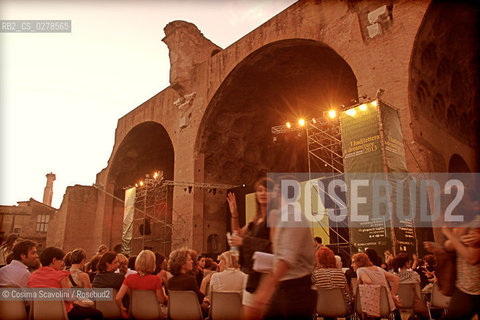 21-06-2012 Rome.Entertainment.International Festival of Literatures.In the photo italian journalist and writer Massimo Gramellini ©Cosima Scavolini/Rosebud2