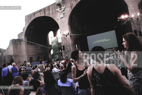 21-06-2012 Rome.Entertainment.International Festival of Literatures.In the photo italian journalist and writer Massimo Gramellini ©Cosima Scavolini/Rosebud2
