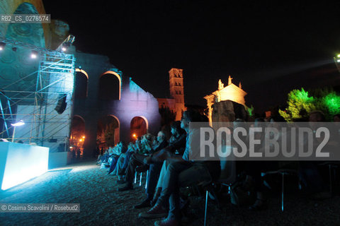 21-06-2012 Rome.Entertainment.International Festival of Literatures.In the photo italian journalist and writer Massimo Gramellini ©Cosima Scavolini/Rosebud2