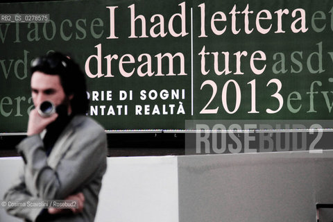 21-06-2012 Rome.Entertainment.International Festival of Literatures.In the photo italian journalist and writer Massimo Gramellini ©Cosima Scavolini/Rosebud2