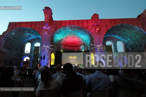 21-06-2012 Rome.Entertainment.International Festival of Literatures.In the photo italian journalist and writer Massimo Gramellini ©Cosima Scavolini/Rosebud2