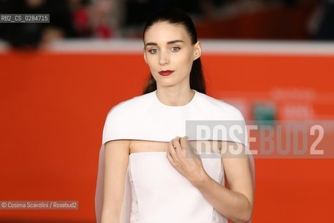 Rome, November 2013.Actress Rooney Mara at 8th International Rome Film Festival.In the photo Rooney Mara ©Cosima Scavolini/Rosebud2