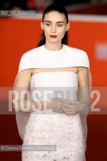 Rome, November 2013.Actress Rooney Mara at 8th International Rome Film Festival.In the photo Rooney Mara ©Cosima Scavolini/Rosebud2