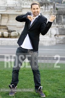 Rome, 17-02-3014.Entertainment.Musician David presents the fikm Il violinista del diavolo.In the photo David Garrett ©Cosima Scavolini/Rosebud2