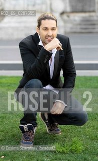 Rome, 17-02-3014.Entertainment.Musician David presents the fikm Il violinista del diavolo.In the photo David Garrett ©Cosima Scavolini/Rosebud2