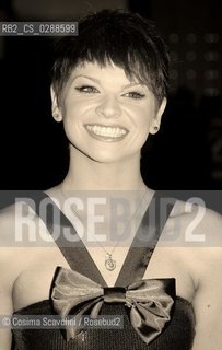 Rome, 2009.Singer Alessandra Amoroso during a tv show.In the photo Alessandra Amoroso ©Cosima Scavolini/Rosebud2