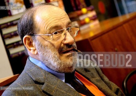 Rome, 16-03-2014.Entertainment.Book Fair Libri come at Auditorium Parco della Musica.In the photo writer Umberto Eco ©Cosima Scavolini/Rosebud2