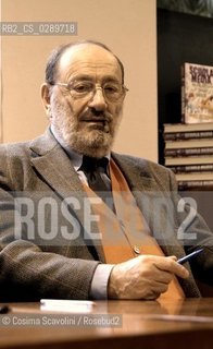 Rome, 16-03-2014.Entertainment.Book Fair Libri come at Auditorium Parco della Musica.In the photo writer Umberto Eco ©Cosima Scavolini/Rosebud2