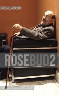 Rome, 16-03-2014.Entertainment.Book Fair Libri come at Auditorium Parco della Musica.In the photo writer Umberto Eco ©Cosima Scavolini/Rosebud2